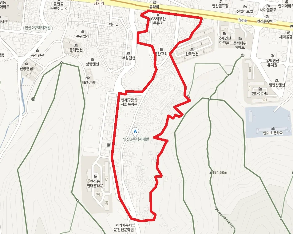 연산3 재개발 부산 이미지 (부산광역시 제공)