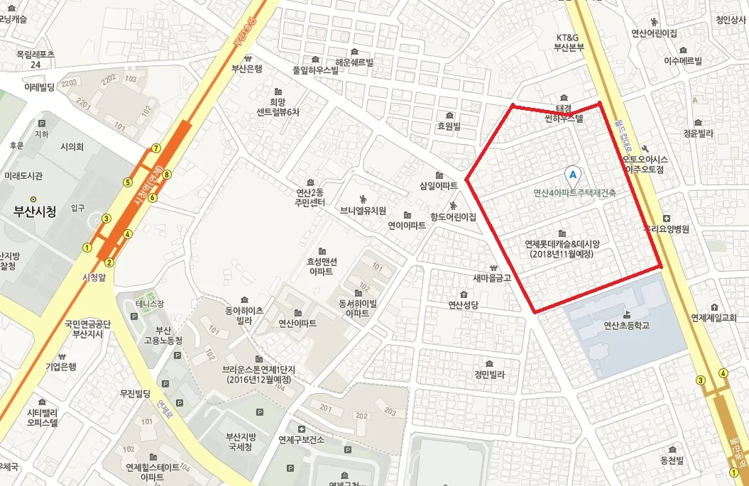연산4 재건축 부산 이미지 (부산광역시 제공)