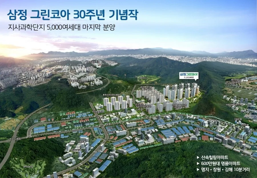 지사과학삼정그린코아 청약 분석 — 부산 입지·분양가·투자 가치 완벽 정리 2026