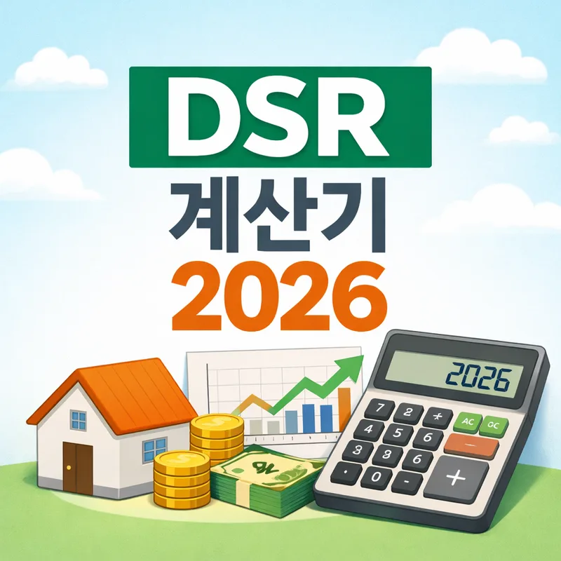 DSR 계산법 2026 — 나도 대출받을 수 있을까?