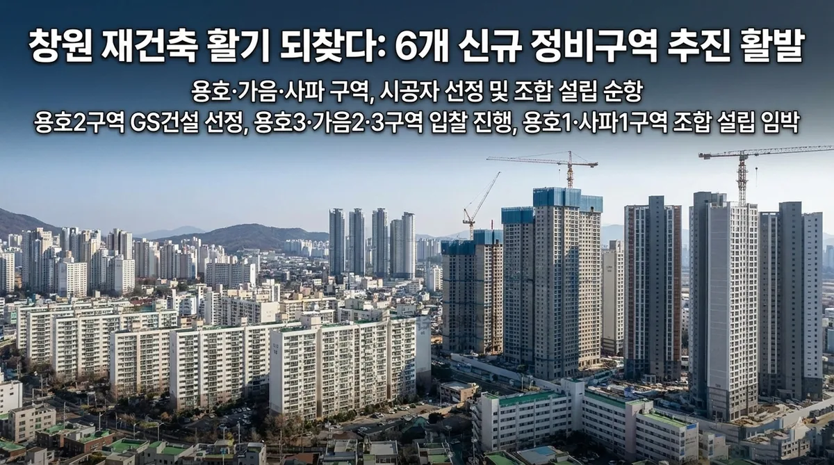 창원 반송동 재건축 재건축 현황 — 경남 창원시 진행 단계·시공사·전망 (2026)