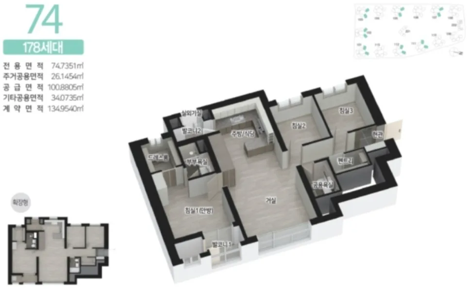 김해율하 더스카이시티 제니스앤프라우(조합원취소분) 투자 분석 — 경남