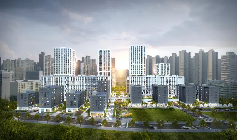 e편한세상 강일 어반브릿지 593세대 청약 분석 | 고덕강일 공공주택지구 분양가상한제 적용