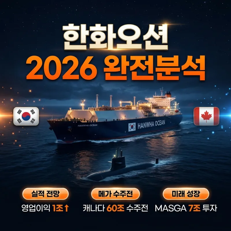 한화오션 성장성 분석 — 2026 투자 포인트