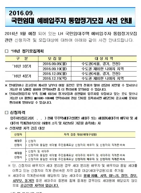2020.04.16 (비수도권) 국민임대주택 예비입주자 정례모집 청약 분석 — 부산 입지·분양가·투자...