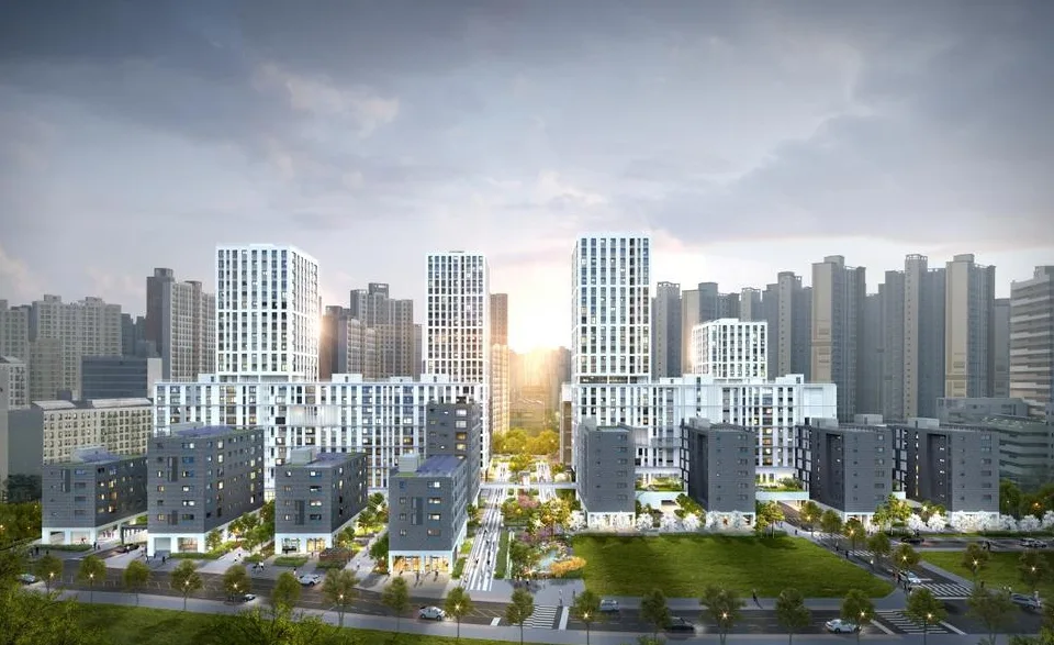 e편한세상 강일 어반브릿지 593세대 청약 분석 | 고덕강일 공공주택지구 분양가상한제 적용