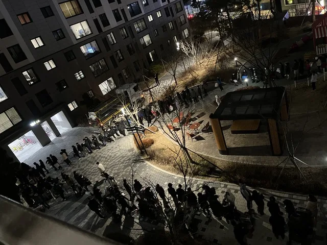 전주 우아한시티 아파트 일대 '단수' 긴급복구중