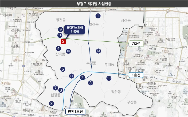 해링턴스퀘어 산곡역, 마계·던전 부평구 진격의 대단지!