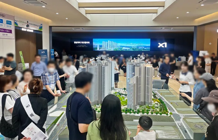 ‘양산자이 파크팰리체’ 견본주택에 주말 3일간 8천여 명 인파, 7월 4일 1순위 청약 순항 예고
