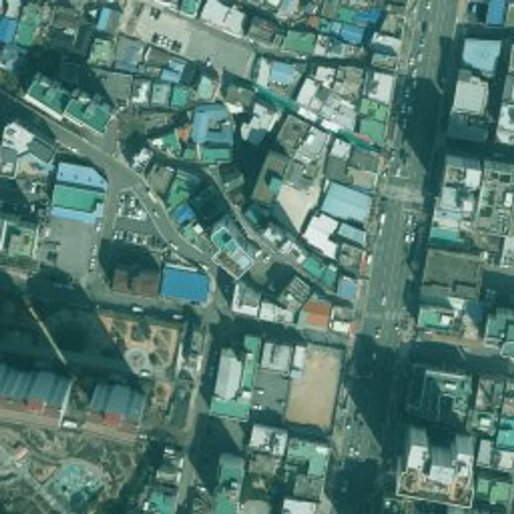장전삼정그린코아더베스트 부산 위성사진