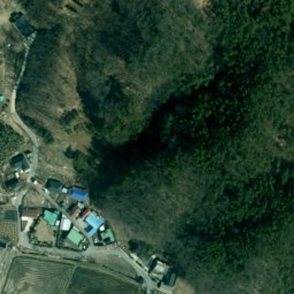 영흥맨션 충남 위성사진