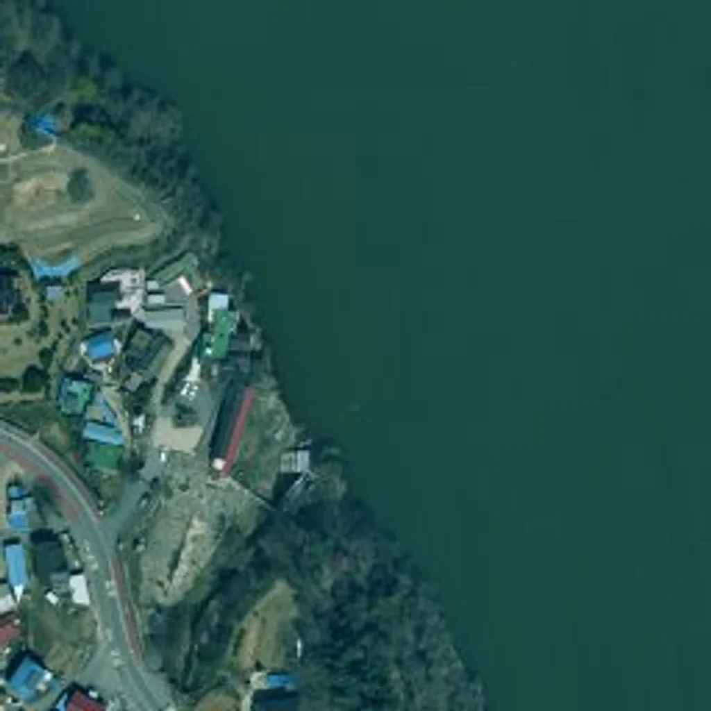 충주자이 충북 위성사진
