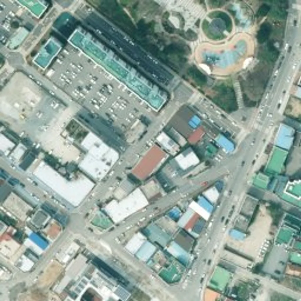 승달타워 전남 위성사진