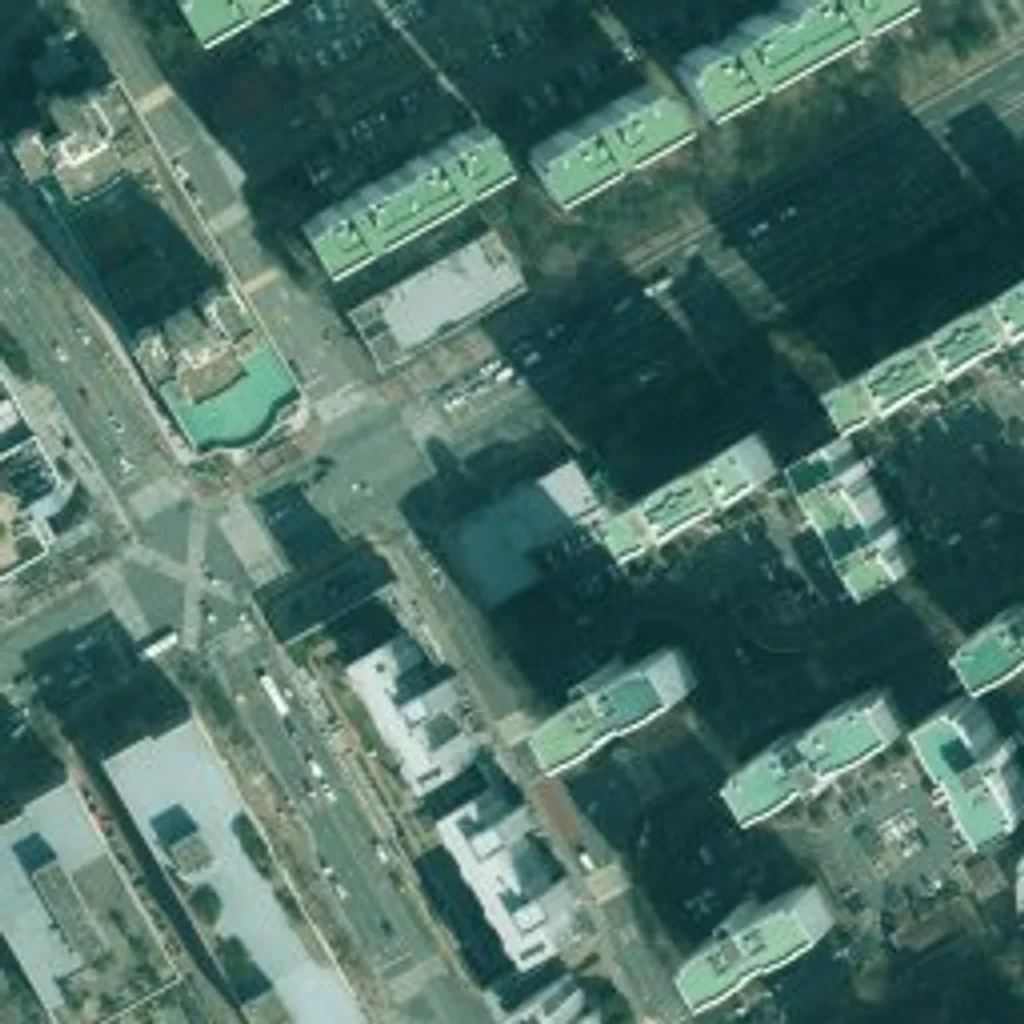 엘시티더샵 부산 위성사진