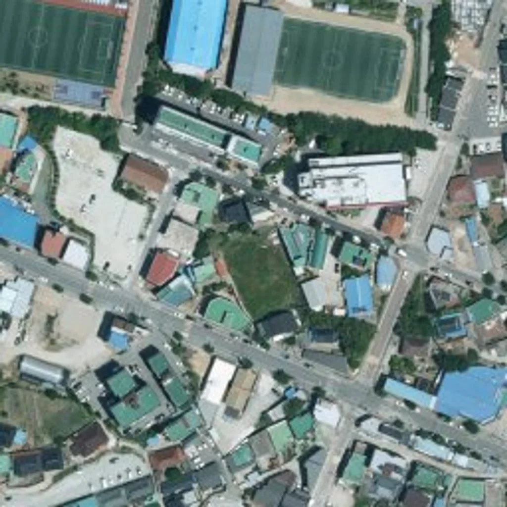 해남파크사이드2차아파트 전남 위성사진