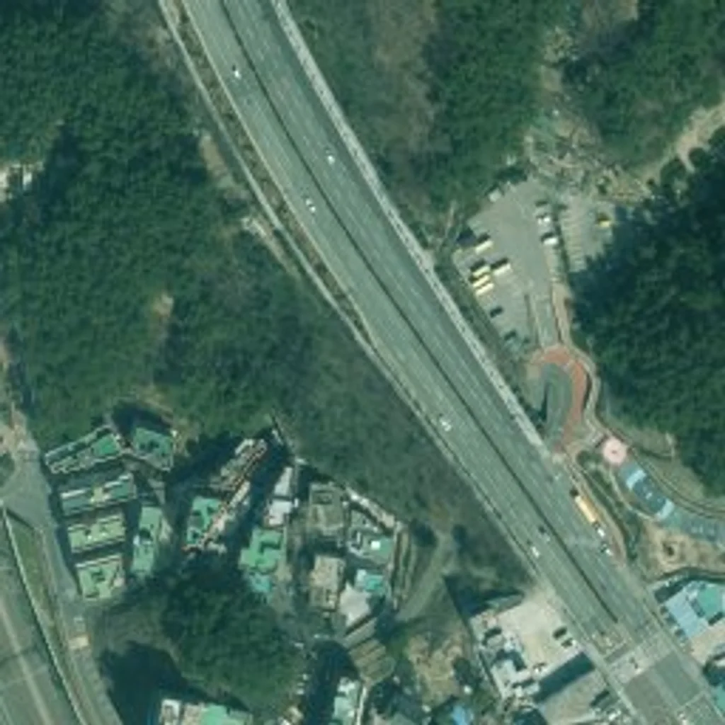사상강변동원 부산 위성사진