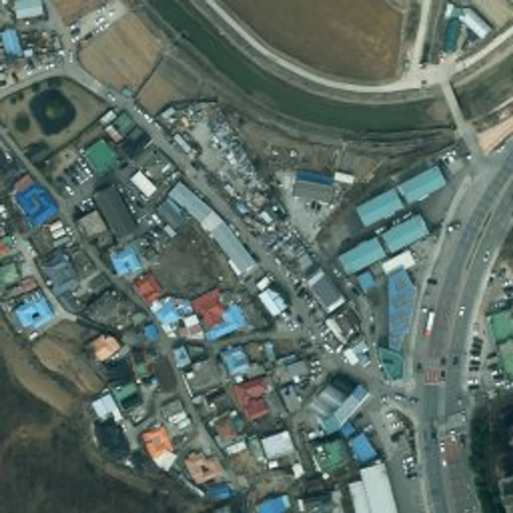 한강메트로자이 경기 위성사진
