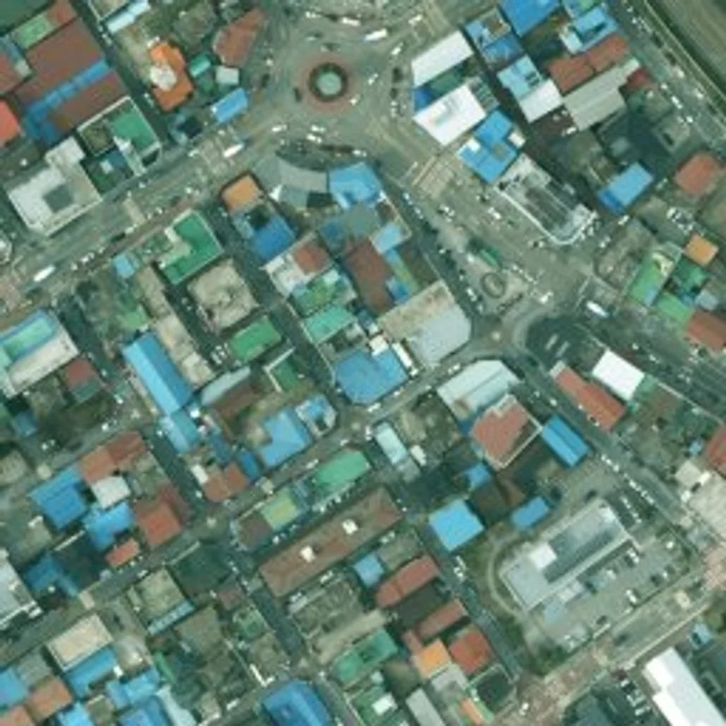 레인보우 충북 위성사진