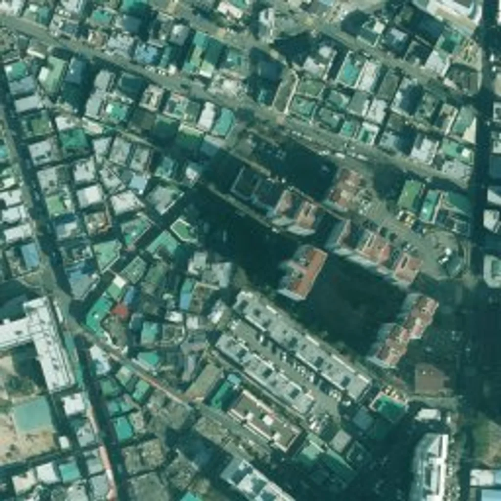 명륜자이 부산 위성사진