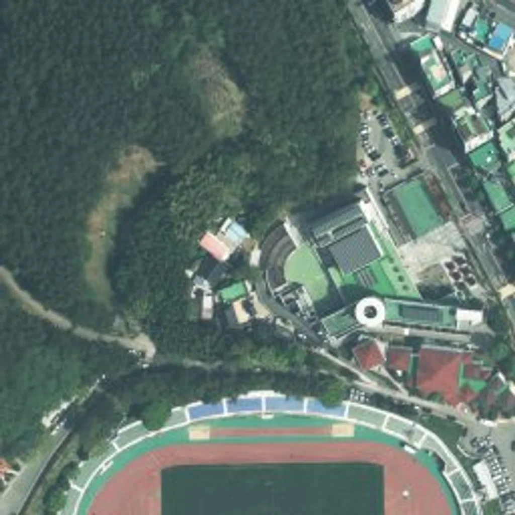 거제아이파크 경남 위성사진