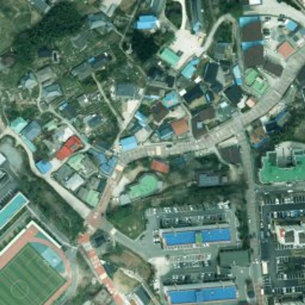 남산미르채아파트101동 전남 위성사진