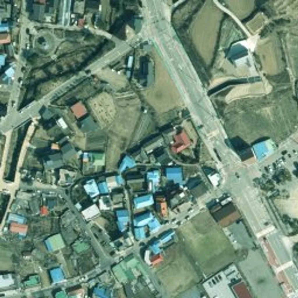 그린아파트 충북 위성사진