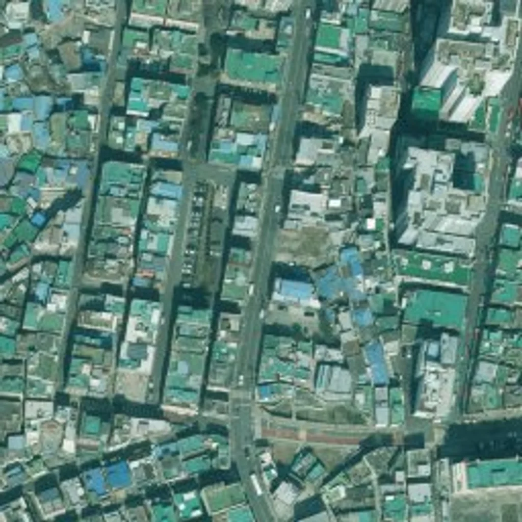 충무6차에코팰리스 부산 위성사진