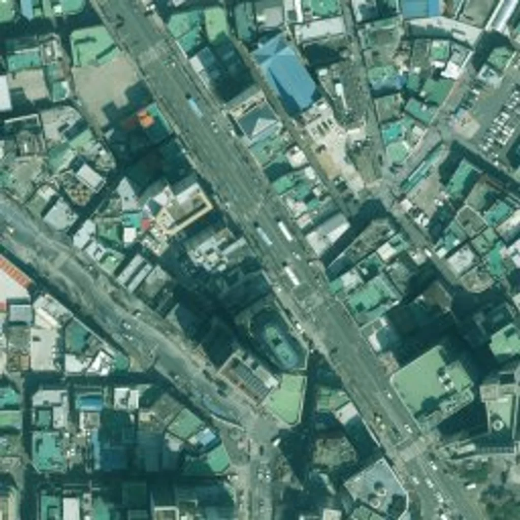 동일파크 부산 위성사진