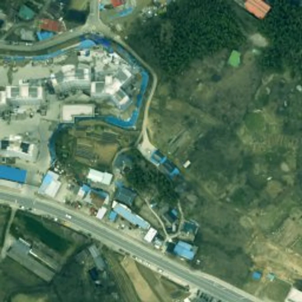 양지맨션 경남 위성사진