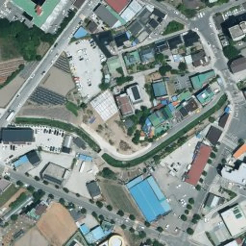 금영 전남 위성사진