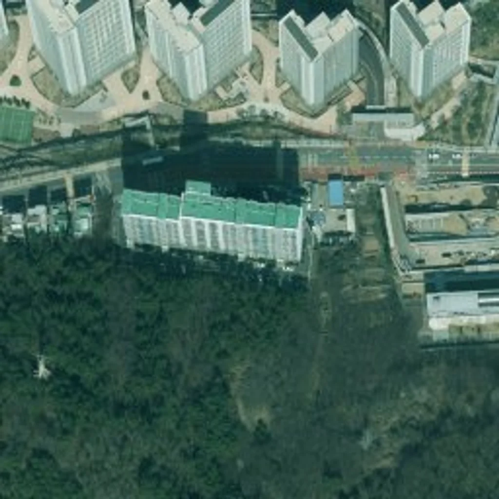 e편한세상사하 부산 위성사진