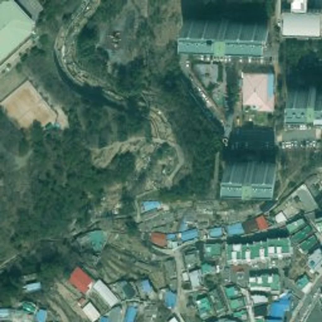 함지그린 부산 위성사진