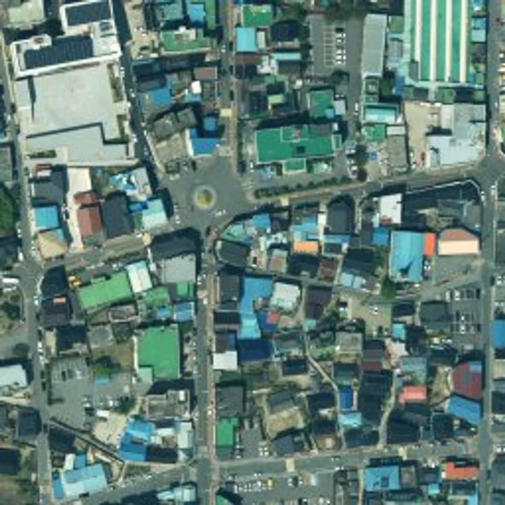 지리산파크맨션 전남 위성사진