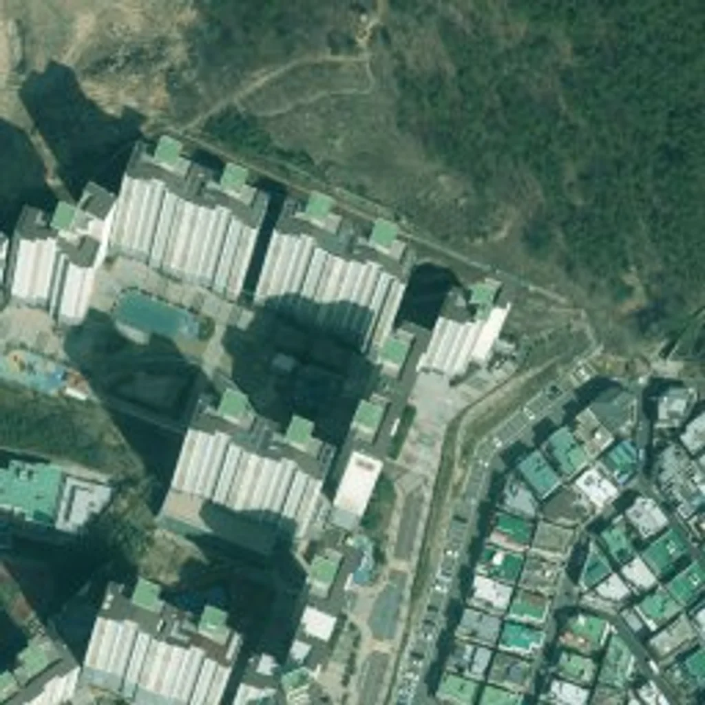주례경동리인 부산 위성사진