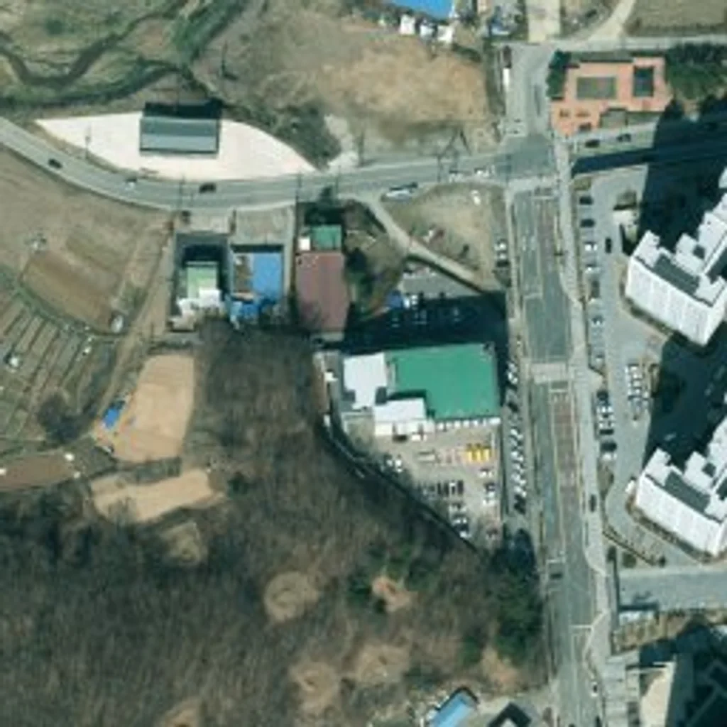 대아아이투빌 충남 위성사진